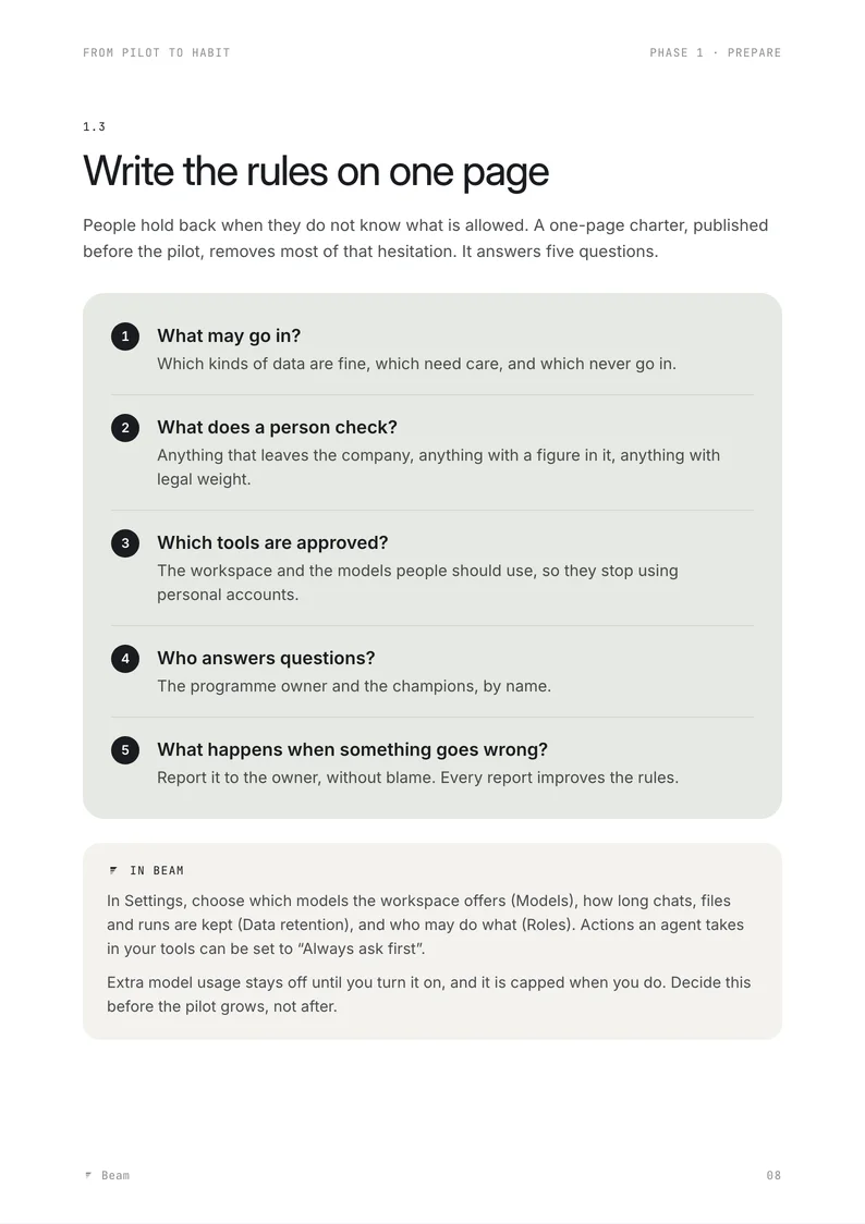 Page 8 of the playbook