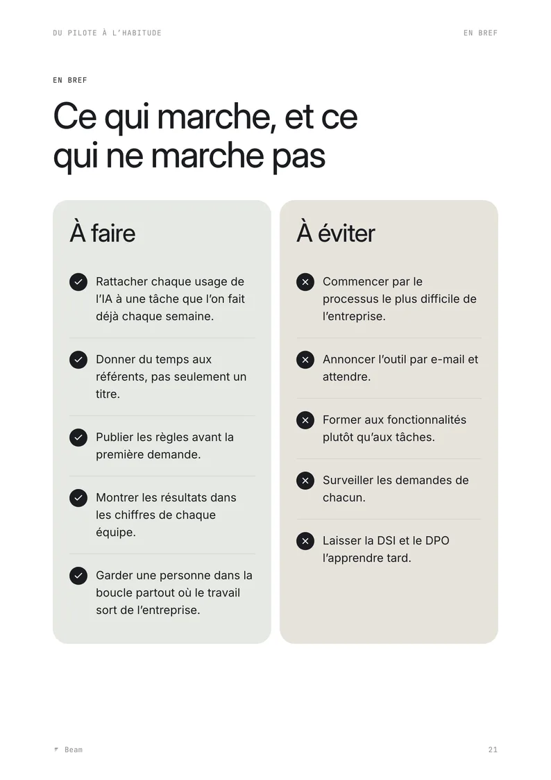 Page 21 du livre blanc